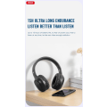 Miniatyrbillede 4 af 6: XO Bluetooth V5.2 Stereo trådløse hovedtelefoner, 15 timers musiktid Red