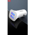Miniatyrbillede 5 af 6: Billaddare Universal 12W  Snabbladdning Dual USB 2,4Amp White