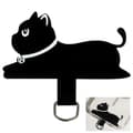 Universal Strap insert Cat / bandinsats för mobilskal, nackremsinsats Svart