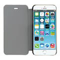 Miniatyrbillede 2 af 3: iPhone 6 Plus / 6s Plus - Eco-Läder Slim Flip Case - Svart Black