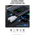 Miniatyrbillede 2 af 5: Snabbladdare för iPhone / Samsung 20W PD USB-C Väggladdare White