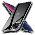 Miniatyrbild 2 av 6: iPhone 15 - Bumper Extra Stöttåligt Slim Mjuk Skal Transparent
