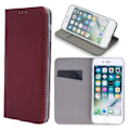 Pikkukuva 1 / 2: LG K20 (2019) - Älykäs magneettinen mobiililompakko - viininpunainen Wine red
