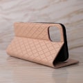 Pikkukuva 5 / 7: Samsung Galaxy A14 / A14 5G - Smart Caro Mobilplånbok Beige Beige