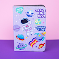 Miniatyrbillede 4 af 4: Universal Flip Case til 9-10,2" tablets - Space Stati Multicolor