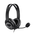 Pikkukuva 1 / 5: HAVIT Stereoljud 40mm Wired Hörlurar med mikrofon - Svart Black