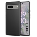 Miniatyrbillede 1 af 3: Google Pixel 7 - Matt TPU Mjuk Skal - Svart Black