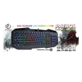 Miniatyrbillede 2 af 2: Rebeltec Patrol Baggrundsbelyst Keyboard - Sort Black