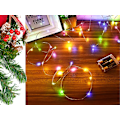 Pikkukuva 3 / 6: 10m RGB Tråd LED-strip,  100 LEDs MultiFärg Multicolor