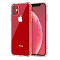 Pikkukuva 3 / 4: iPhone 11 Pro Max - Bumper Extra Stöttåligt Slim Mjuk Skal Transparent