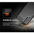 Miniatyrbillede 3 af 4: Samsung Galaxy S21 / S21 5G - Flexibel Carbon Mjuk TPU Skal - Sv Black