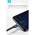 Miniatyrbild 3 av 3: DEVIA USB-C 2Amp Flat kabel för Smartphones - Längd 1m Vit