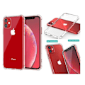 Pikkukuva 2 / 3: iPhone 11 - Bumper TPU Skydd Skal - Transparent Transparent