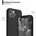 Miniatyrbild 4 av 5: iPhone 14 Pro Max - Silicon TPU Mjuk Skal - Svart Svart