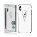 Miniatyrbillede 3 af 4: iPhone XR - DEVIA Angel Tears Series TPU Skal - Vit Transparent