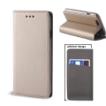 Pikkukuva 2 / 2: Motorola Moto E6 Play - Smart Magnet Mobilplånbok - Guld Gold