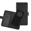 Pikkukuva 3 / 3: Xiaomi Redmi Note 14 Pro - Essentials Ekoläder 2-i-1 Löstagbart Plånboksfodral Svart Black