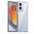 Miniatyrbillede 1 af 2: Motorola Edge 50 Fusion - Transparent Premium 2mm Mjuk Skal Transparent