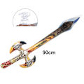 Miniatyrbild 3 av 3: Uppblåsbart Knight Sword Barnleksak 90cm multifärg