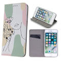 Miniatyrbillede 1 af 3: Samsung Galaxy A22 5G - Smart Trendy Mobilplånbok Girly Art Multicolor