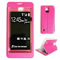 Miniatyrbillede 1 af 3: Samsung Galaxy Note 4 Smart View Flip Case Fodral - Rosa Pink