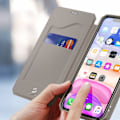 Pikkukuva 2 / 7: iPhone 11 Pro MAX -  Dux Skin X Bookcase Fodralplånbok - Guld Gold