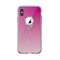 Miniatyrbillede 2 af 2: iPhone XS Max - DEVIA Angel Tears Series Skal  - Rosröd Pink