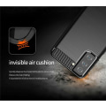 Miniatyrbillede 3 af 4: Samsung Galaxy S24 - Fleksibelt Carbon Soft TPU Cover - Sort Black