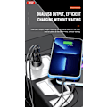 Miniatyrbild 2 av 5: Universal Billaddare Snabbladdning Dual USB 2,4A iPhone/Android Svart