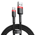Pikkukuva 1 / 5: Baseus USB-C Pikalataus Latauskaapeli Samsung / Android -3m Black