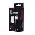 Snabbladdare 2.1A med Lightning Kabel 1m – Väggladdare för iPhone & iPad Vit