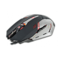 Pikkukuva 4 / 5: Rebeltec INTERCEPTOR Gaming LED -näppäimistö + optinen hiiri - METAL Grey