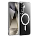 Miniatyrbillede 1 af 2: Samsung Galaxy S24 - Magasafe Extra Stöttåligt Mjuk Skal Transparent
