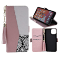Pikkukuva 1 / 3: Xiaomi Redmi 10C - Smart Charms Fodral Mobilplånbok Rosa Multicolor