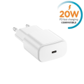 Pikkukuva 2 / 4: Snabbladdare för iPhone / Samsung 20W PD USB-C Väggladdare White
