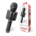 Miniatyrbillede 5 af 5: Forever Karaoke Mikrofon med Bluetooth-högtalare - Svart Black