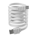 Pikkukuva 1 / 3: DEVIA 2Amp Flat Typ-C kaapeli älypuhelimille - 1m White