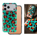 iPhone 17 Pro Max - Pearl Shine Animal pattern skal - Crazy Cheetah multifärg