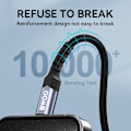 Miniatyrbild 7 av 10: USB-C till 3.5mm Audio Adapter Samsung/Andriod, iPhone 15/16 Mobiler - Svart Svart