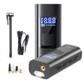 XO Trådlös 6000mAh hjul/däckpump Luftkompressor Svart