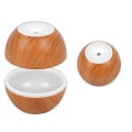 Miniatyrbillede 4 af 5: Luftfugter Aroma Diffuser 4 farver oplyst 130ml Lyst træ Light brown