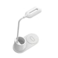Miniatyrbillede 2 af 2: Rebeltec LED-lampe med 10W QI trådløs induktionsoplader - iPhone White