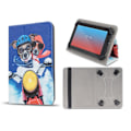 Miniatyrbillede 1 af 2: Universal Flip Case til 7"-8" tabletter - Puppy Riders Blue