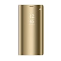 Pikkukuva 2 / 5: Xiaomi Redmi Note 9 - Smart Clear View Fodral - Guld Gold