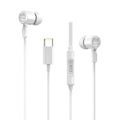 Pikkukuva 1 / 3: in-Ear USB-C Stereo hörlurar för Samsung / iPhone 15, 16 och Mobil med USB-C Kontakt Vit White