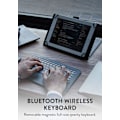 Pikkukuva 4 / 8: Universaali 7-8 tuuman tablet-kotelo Bluetooth-näppäimistöllä Black