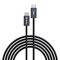 Miniatyrbild 1 av 9: 240W Devia Extreme Snabbladdning USB-C till USB-C-kabel – 2m Svart