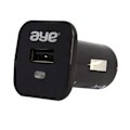 Miniatyrbild 1 av 2: Billaddare Universal 2.4 Amp iPhone/Android Svart