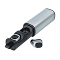 Pikkukuva 4 / 5: FOREVER TWE-200 TRUE langattomat Bluetooth-kuulokkeet latauskotelolla Silver