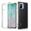 Miniatyrbillede 1 af 2: Xiaomi Mi 11 Lite / Mi 11 Lite 5G - Bumper Extra Stöttåligt Skal Transparent